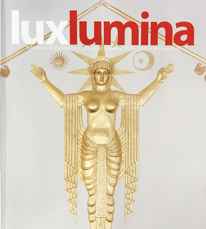 Cover luxlumina. Farbe, Licht und Atmosphäre